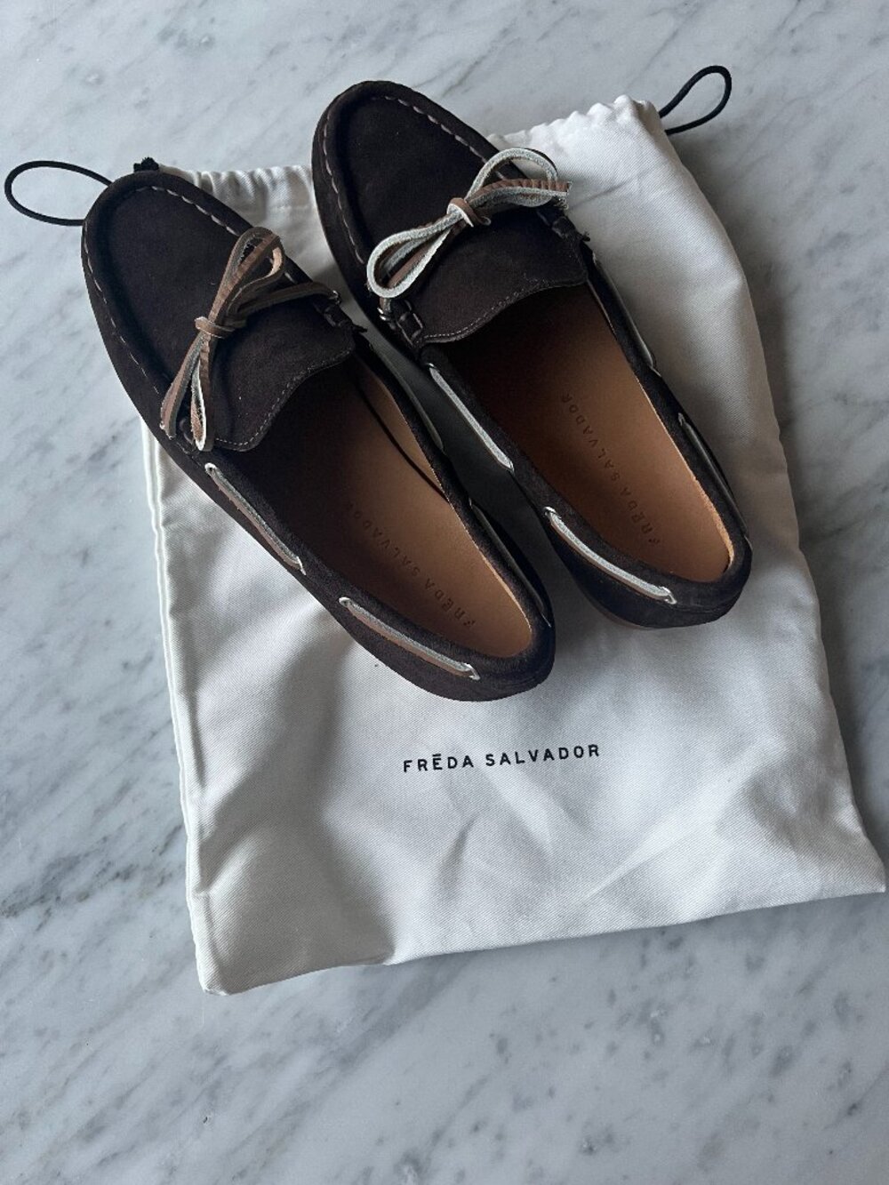 Freda Salvador Morgan Leather Boat Shoe